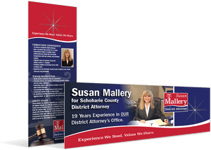 Susan Mallery Political Direct Mail Door Hanger - County Attorney Political Mail, HD Png Download PNG image with transparent background
