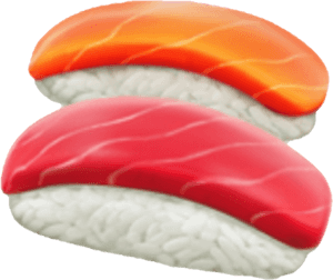 #emoji #sushi #cute #apple #iphone - Sushi Emoji Png, Transparent Png PNG image with transparent background