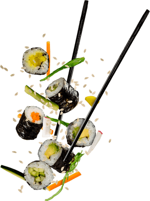 Transparent Chopsticks Sushi Clipart - Sushi Png, Png Download PNG with transparent background