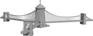 Transparent Suspension Bridge Png - Self-anchored Suspension Bridge, Png Download PNG with transparent background