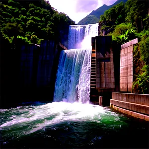 Sustainable Hydropower Dam Png 82 PNG Image