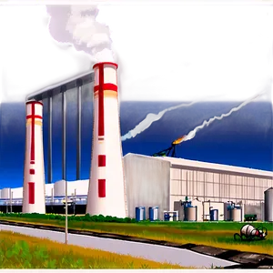 Sustainable Power Station Png Rgt87 PNG Image