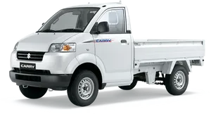 Suzuki Carry Mini Truck White PNG Image