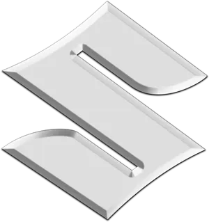 Suzuki Logo3 D Rendering PNG Image