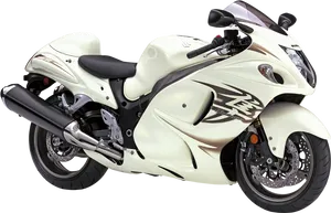 Suzuki Sportbike White Background PNG Image