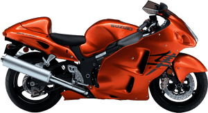 Suzuki Hayabusa Motorbike Transparent Image Sports - 2007 Suzuki Hayabusa, HD Png Download PNG image with transparent background