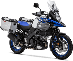 2019 Suzuki V-strom 1000xt Adventure Blue/white - Suzuki Vstrom 650 2019, HD Png Download PNG image with transparent background