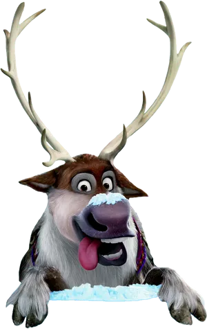 Sven Reindeer Character Image PNG Image