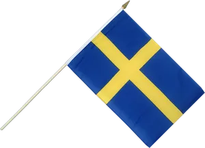 Swedish Flagon Pole PNG Image