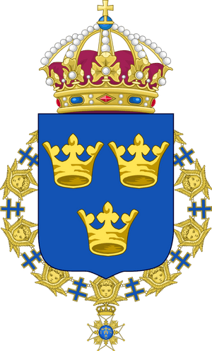 Sweden Coat Of Arms Vector - Constantinople Coat Of Arms, HD Png Download PNG image with transparent background