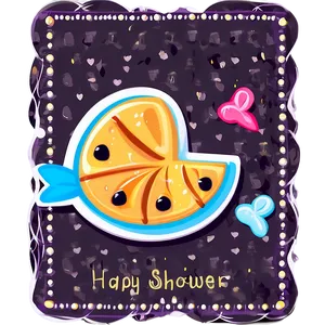 Sweet Baby Shower Card Png 06292024 PNG Image