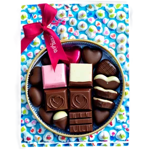 Sweet Happy Valentines Chocolate Box Png Jaf PNG Image