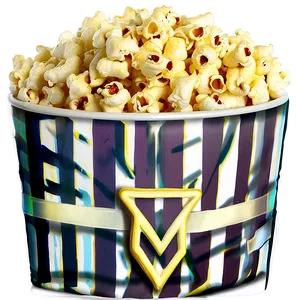 Sweet Popcorn Png Dib PNG Image