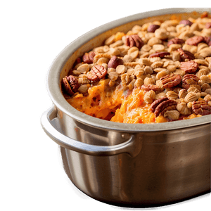Sweet Potato Casserole PNG mgq PNG with transparent background