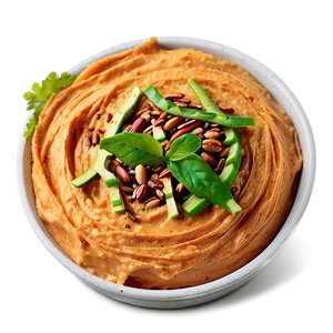 Sweet Potato Hummus Png Irp18 PNG Image