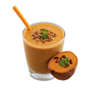 Sweet Potato Smoothie PNG yel PNG with transparent background