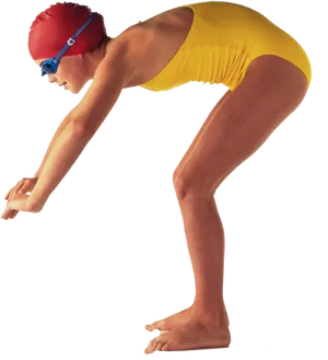 Swimmer Starting Position.png PNG Image