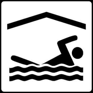 Swimming Symbol Icon PNG image with transparent background