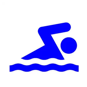 Swimming Symbol Icon PNG Image