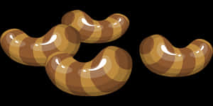 Swirled Chocolate Candies Illustration PNG image with transparent background