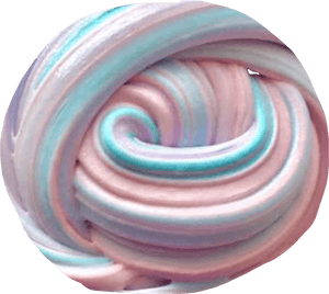 #sticker #fluffy Slime #slimetime #freetoedit - Swirl Slime, HD Png Download PNG image with transparent background