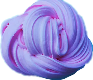 Swirled Pinkand White Slime Texture PNG Image