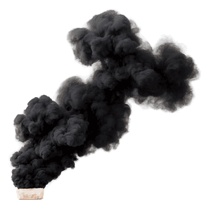 Swirling Black Smoke PNG 19 PNG image with transparent background