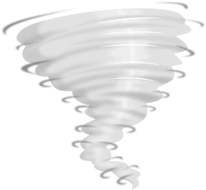 Swirling Tornado Graphic PNG Image