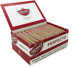 Swisher Sweets Perfecto Cigars Box PNG Image