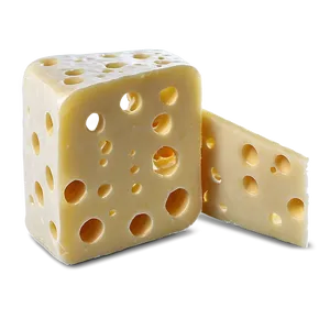 Swiss Cheese Block Png 06132024 PNG Image