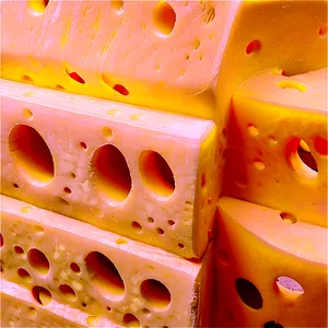 Swiss Cheese Block Png 06132024 PNG Image