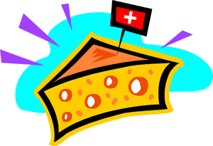 Swiss Cheese Clipart - Switzerland Food Clipart, HD Png Download PNG image with transparent background