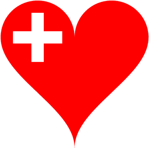 Love Flag National Flag Free Photo - Heart, HD Png Download PNG image with transparent background