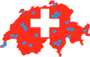 Swiss Twitter Corpus - Switzerland Flag Map Png, Transparent Png PNG image with transparent background