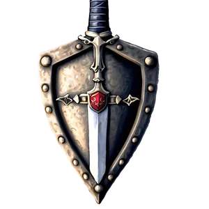 Sword And Shield C PNG Image