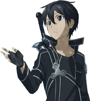 Sword Art Online Anime Character PNG Image