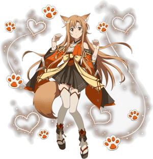 Sword Art Online Asuna Clipart Love Memory Defrag Constant - Sao New Year Asuna Memory Defrag, HD Png Download PNG image with transparent background