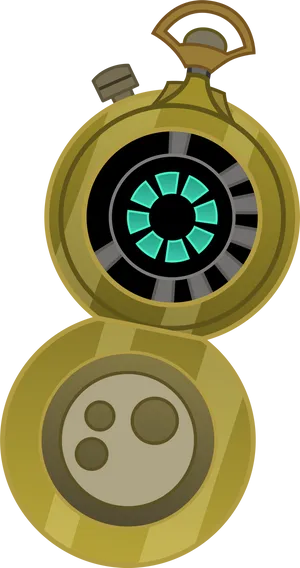 T F2 Invis Watch Illustration PNG Image