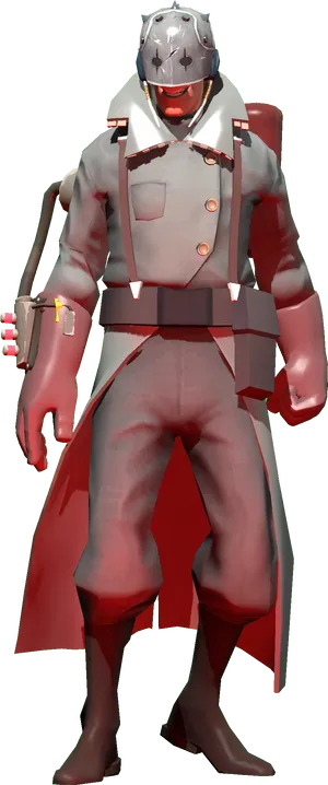 T F2_ Soldier_ Standing_ Pose PNG Image