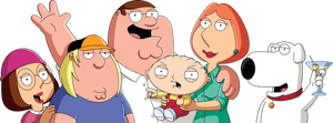 $t - Family Guy Family Png, Transparent Png PNG image with transparent background