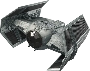 T I E Fighter Star Wars Spacecraft PNG Image
