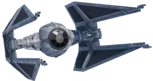 T I E Fighter Star Wars Spacecraft PNG Image