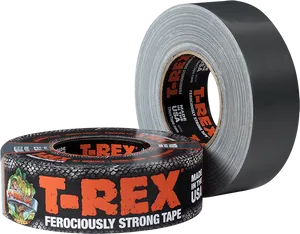 T Rex Duct Tape Rolls PNG Image