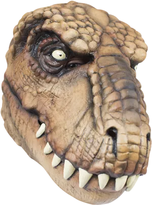 T Rex Head Sculpture Jurassic Park PNG Image