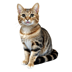 Tabby Cat PNG 05232024 PNG