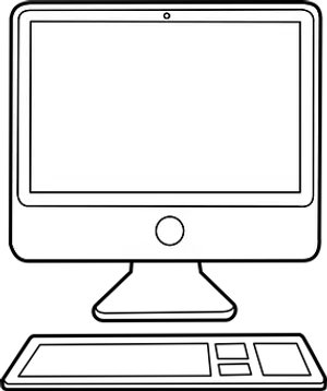 Tablet Outline Graphic PNG Image