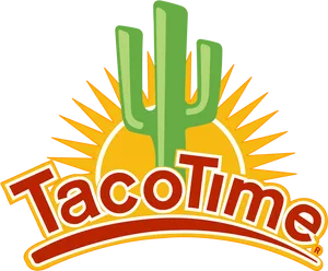 Taco Time Restaurant Logo PNG Image