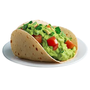 Taco With Guacamole Clipart Png 47 PNG Image