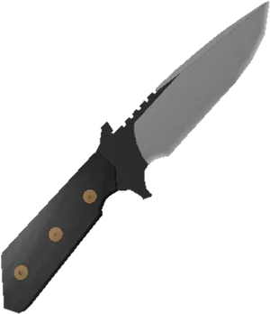 Tactical Combat Knife PNG Image