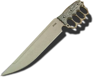 Tactical Combat Knife PNG Image